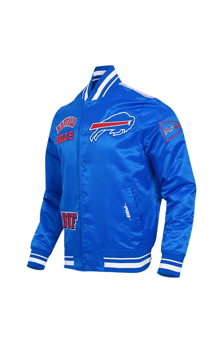 PRO STANDARD Men's Pro Standard Royal Buffalo Bills Sublimated Satin Full-Snap Jacket, Alternate, color, Royal