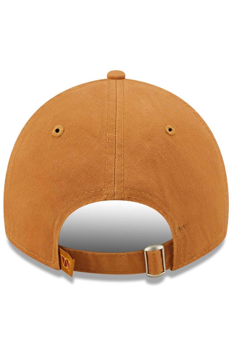 New Era Men's New Era Brown Washington Commanders  Core Classic 2.0 9TWENTY Adjustable Hat, Alternate, color, 