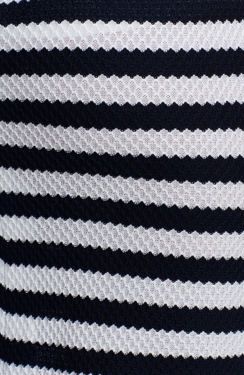 Diane von Furstenberg 'Walda' Stripe Knit Cotton Skirt, Alternate, color, 