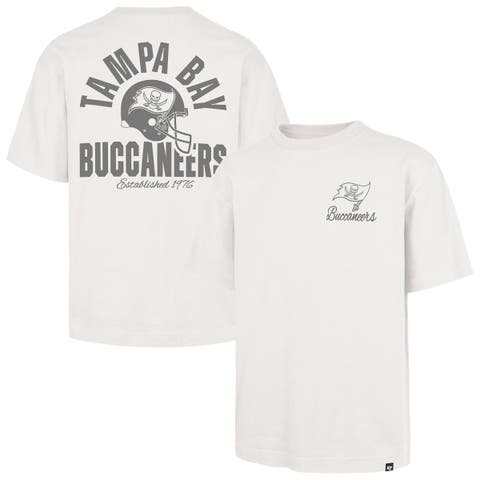 Men's '47 Off White Tampa Bay Buccaneers Photon Dust Foundation T-Shirt