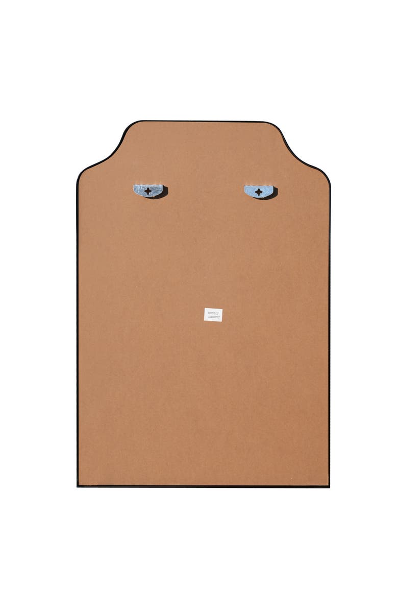 JONATHAN Y Lindie Medium Scalloped-Top Metal Framed Wall Mounted Mirror, Alternate, color,