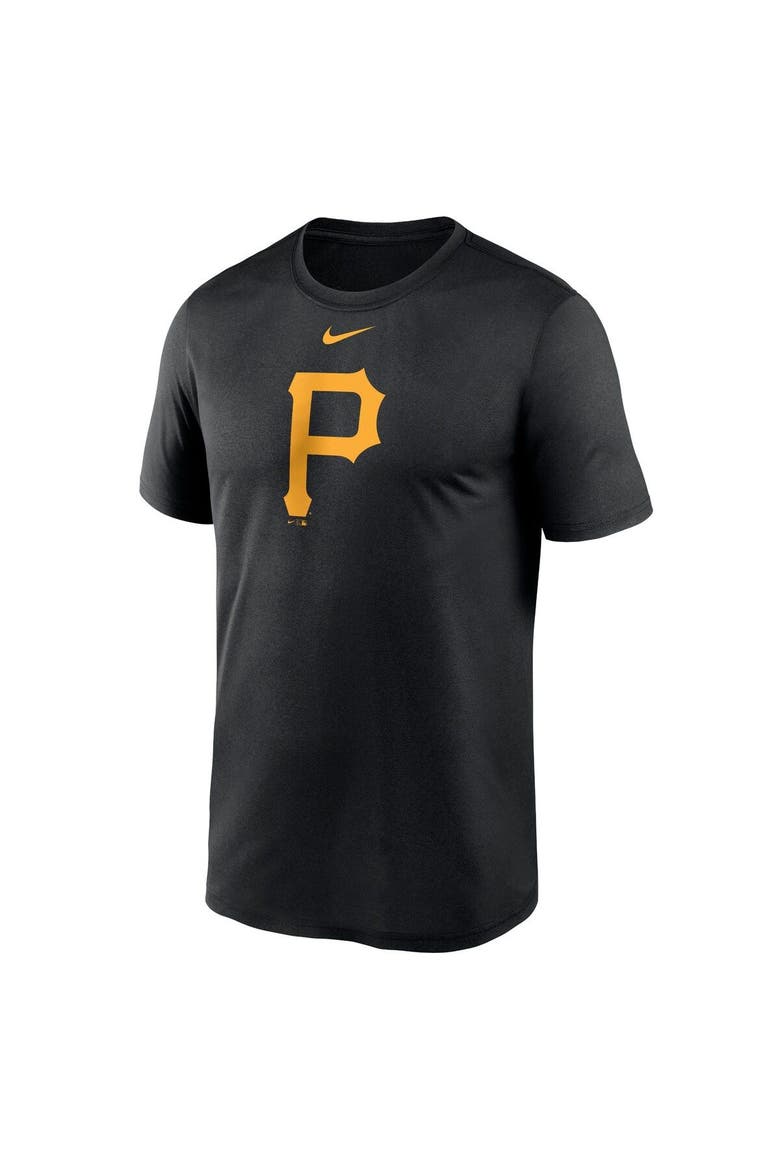Men's Nike Black Pittsburgh Pirates New Legend Logo T-Shirt, Alternate, color, Black