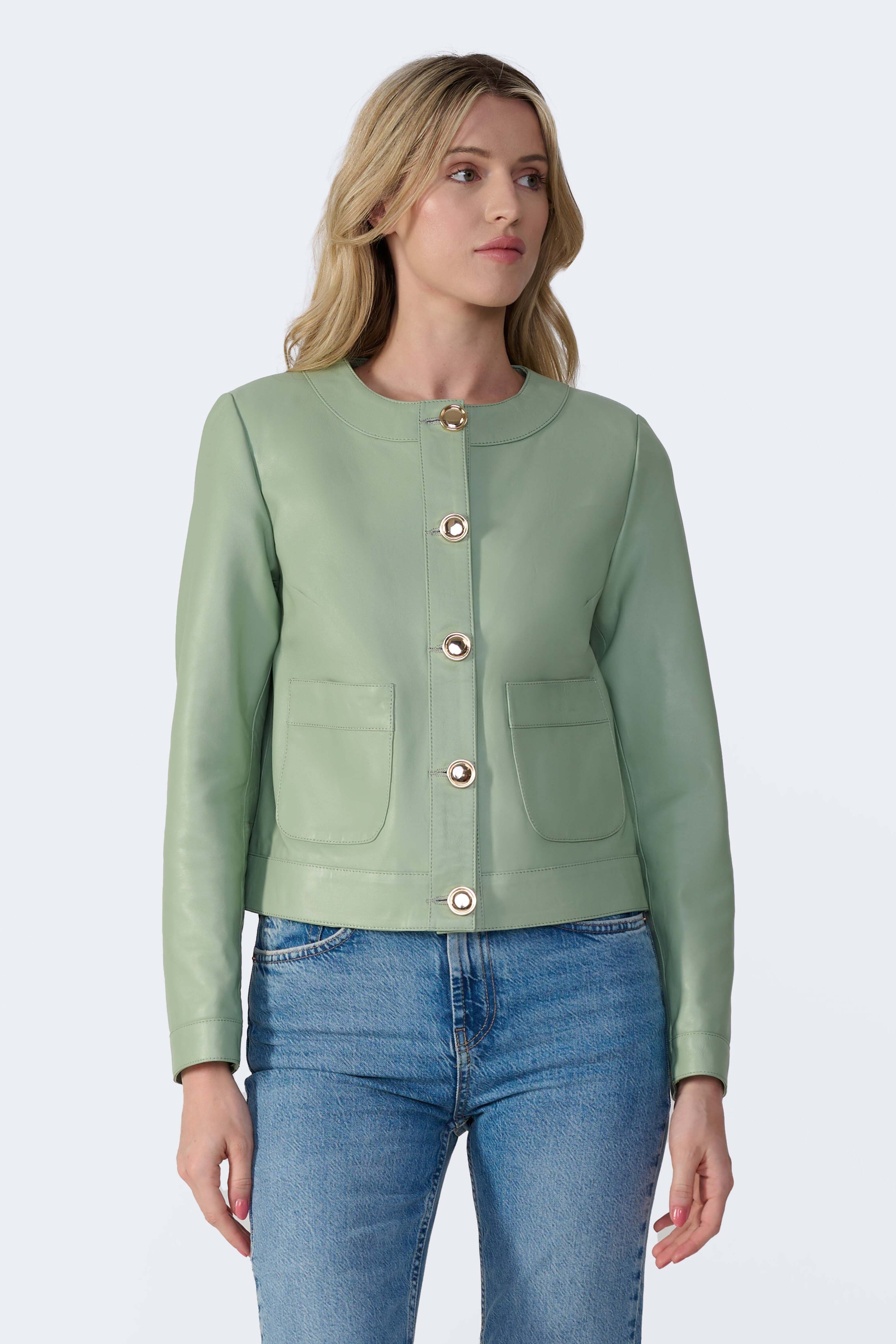 Margot Leather Jacket - image 5