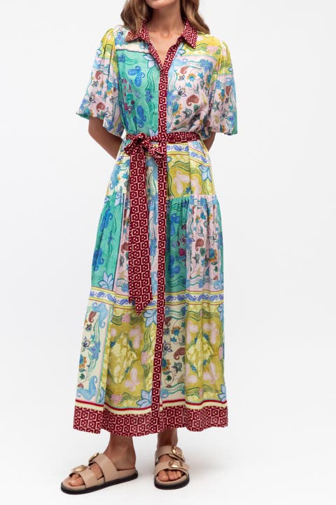 Garden Mosaic Maxi Dress