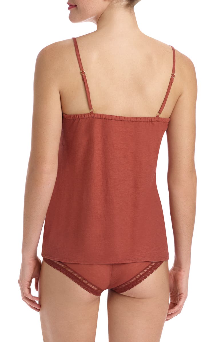Commando Pure Pima Camisole, Alternate, color, Auburn