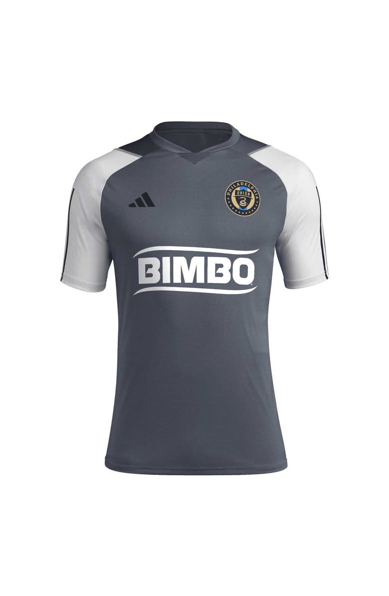 adidas Men's adidas Gray Philadelphia Union 2024 AEROREADY Training Jersey, Alternate, color, Gray