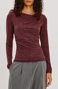 Rails Issel Ruched Long Sleeve Top