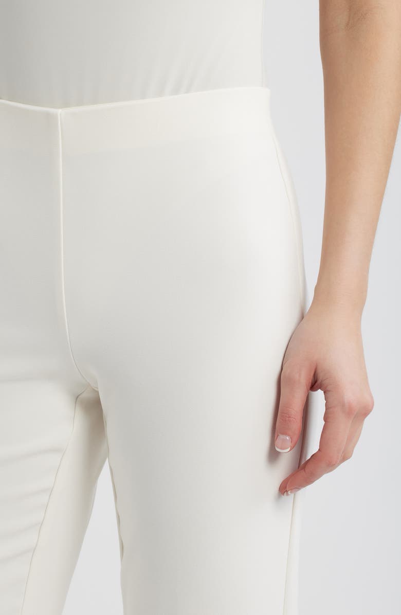 Anne Klein Hollywood Waist Ankle Pull-On Pants, Alternate, color, White Dove