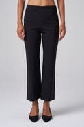 Franne Golde High-Rise Pull-On Stretch Kick Flare Pant