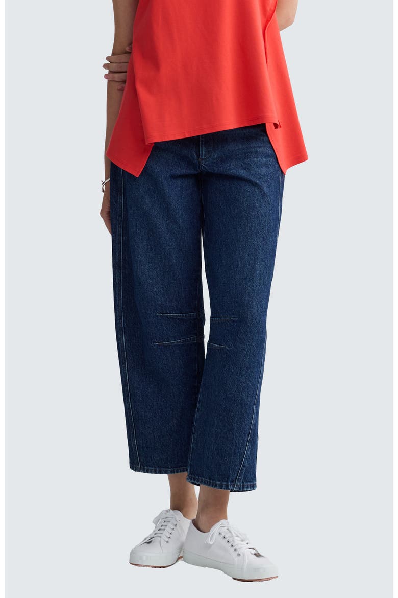 Lennon Structured Denim Pants, Main, color, Indigo Denim