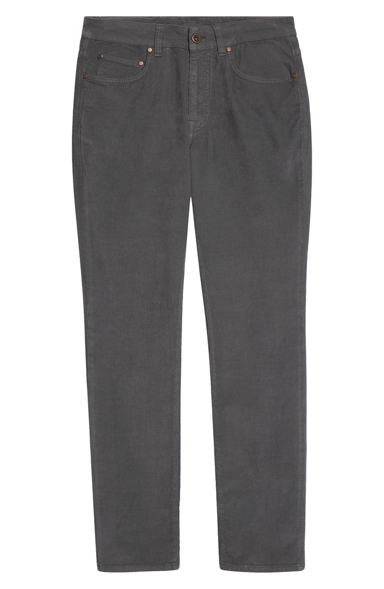 Boglioli Fine Wale Corduroy Pants, Alternate, color, Grey