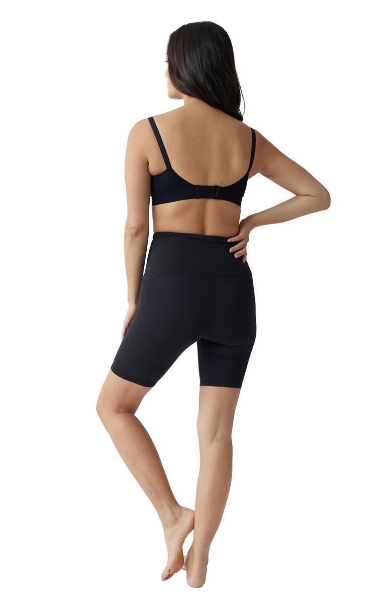 Ingrid & Isabel<sup>®</sup> Assorted Set of 2 Postpartum Compression Bike Shorts, Alternate, color,