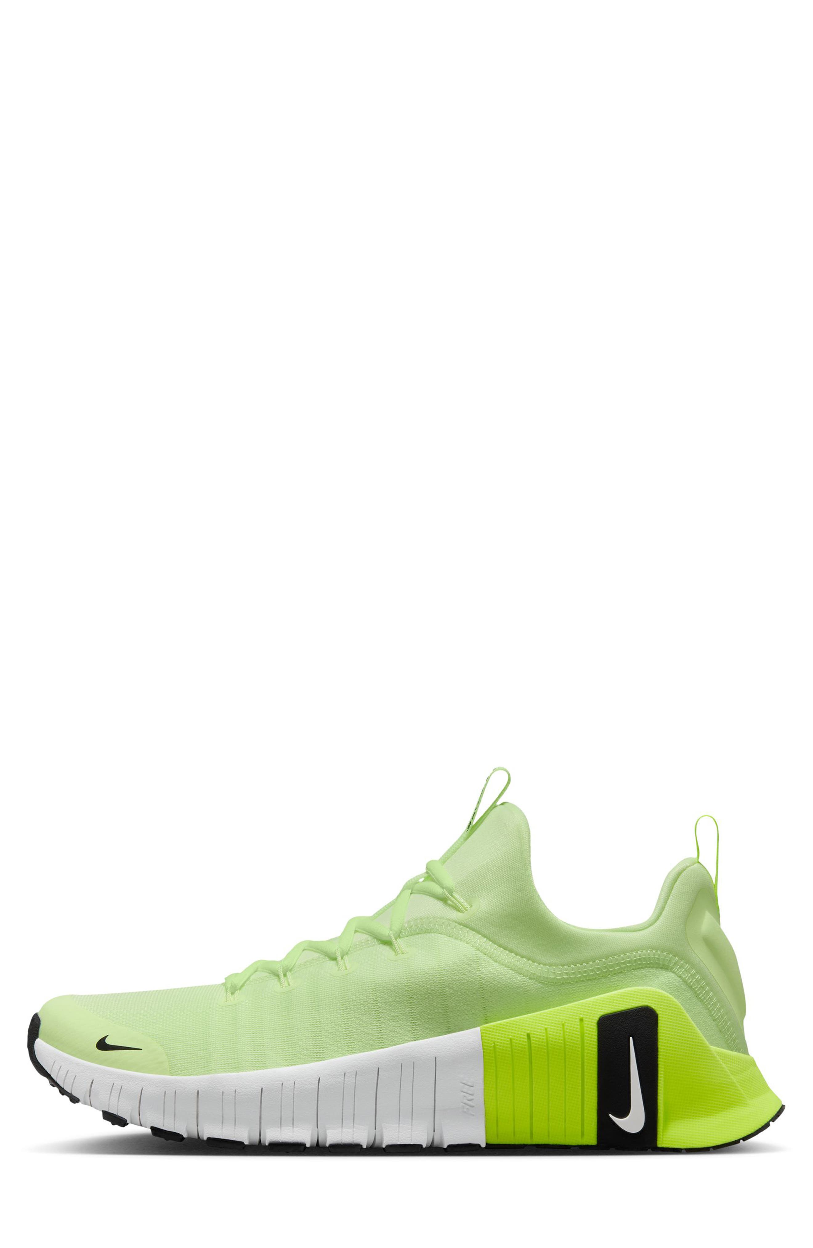 Nike Free Metcon 6 Training Shoe, Alternate, color, Brlyvt/Black