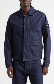 Stone Island Denim Coach's Jacket