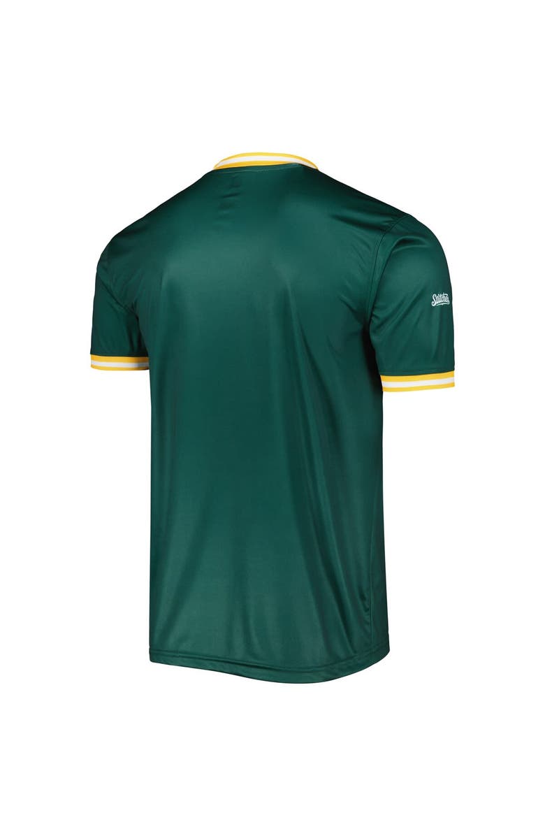 STITCHES Men's Stitches Kelly Green Oakland Athletics Cooperstown Collection Team Jersey, Alternate, color, Kelly Green