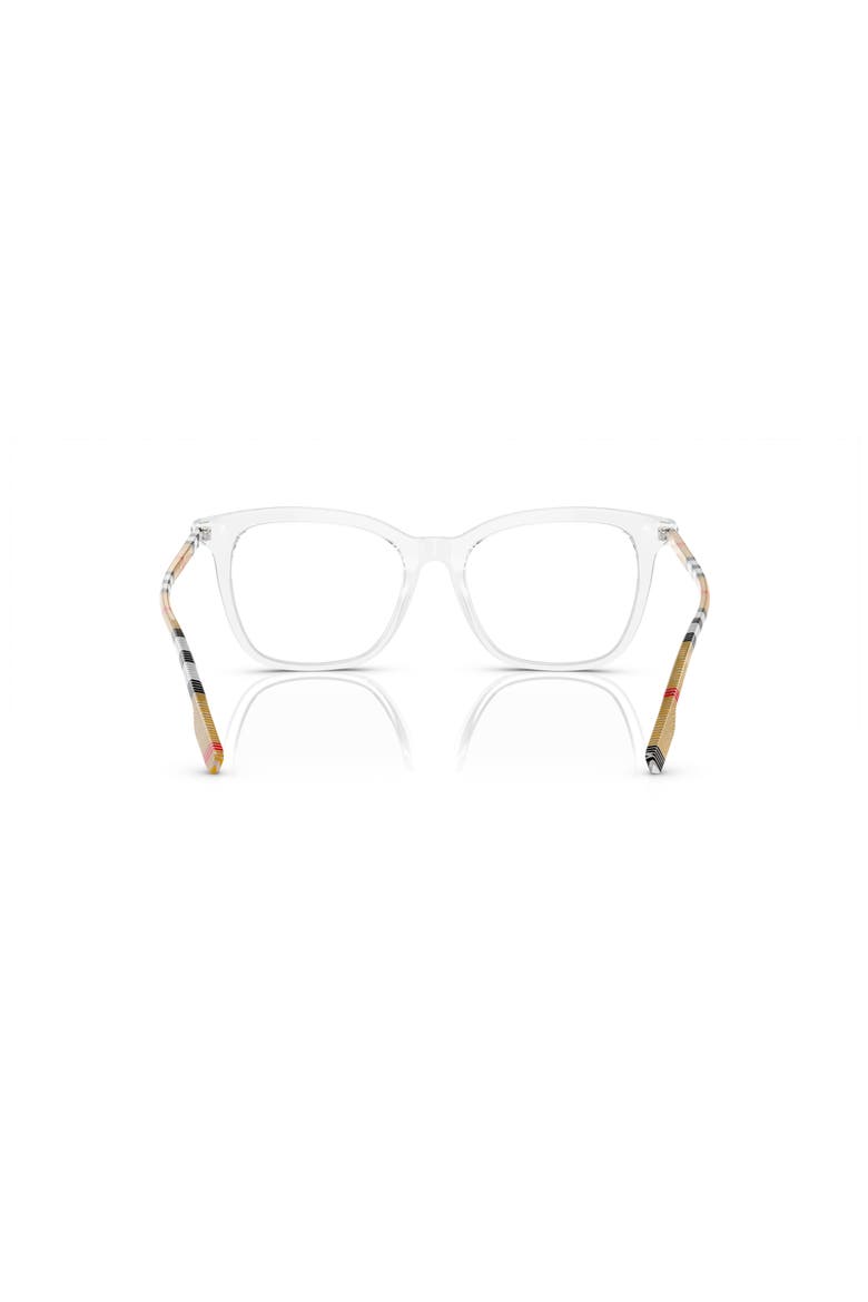 52mm Square optical glasses, Alternate, color, Transparent