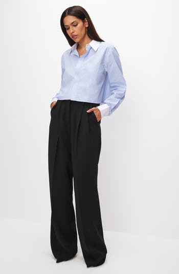 Luxe Suiting Wide Leg Pants