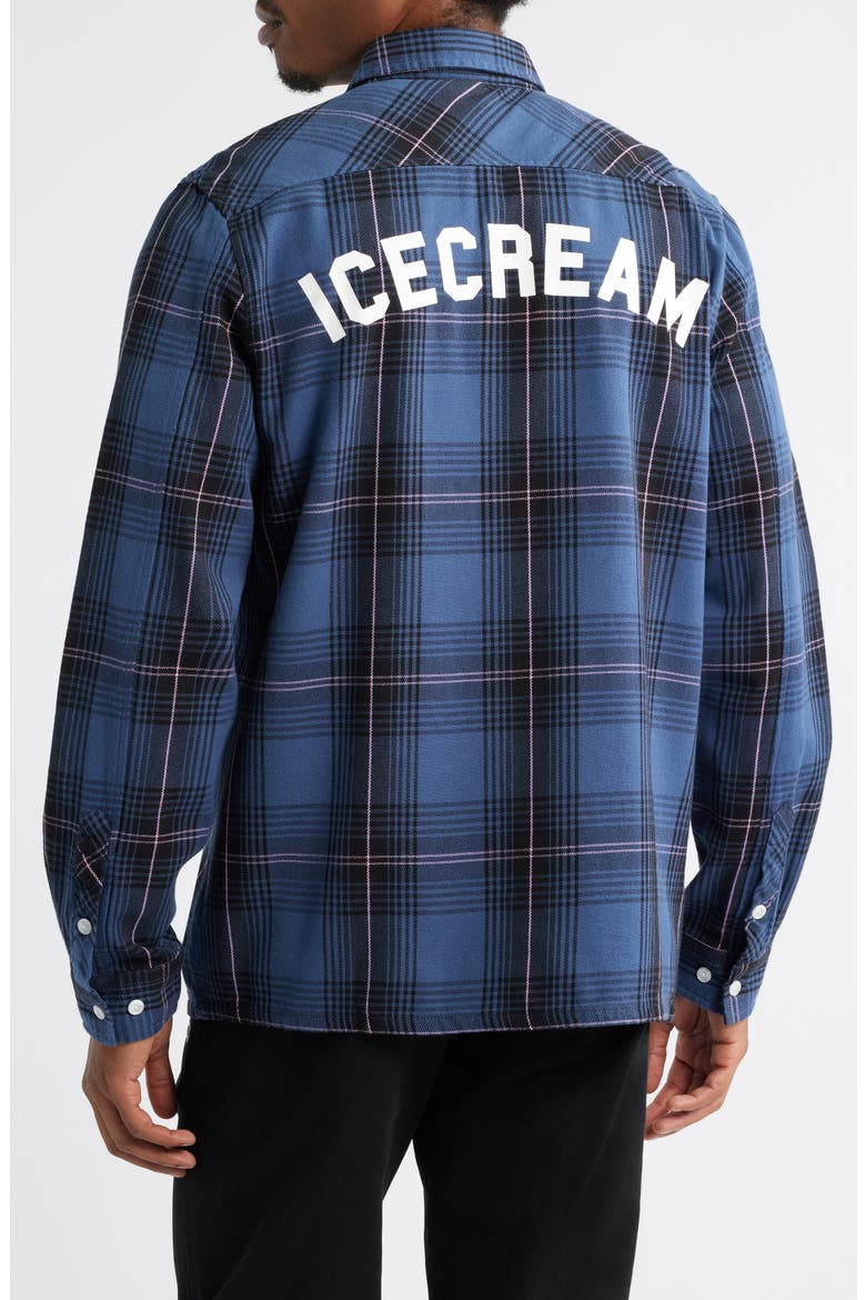 Jacob Flannel Button-Up Shirt, Alternate, color, SARGASSO S