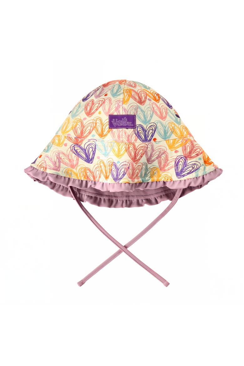 Reversible Sun Hat, Main, color, Doodle My Heart