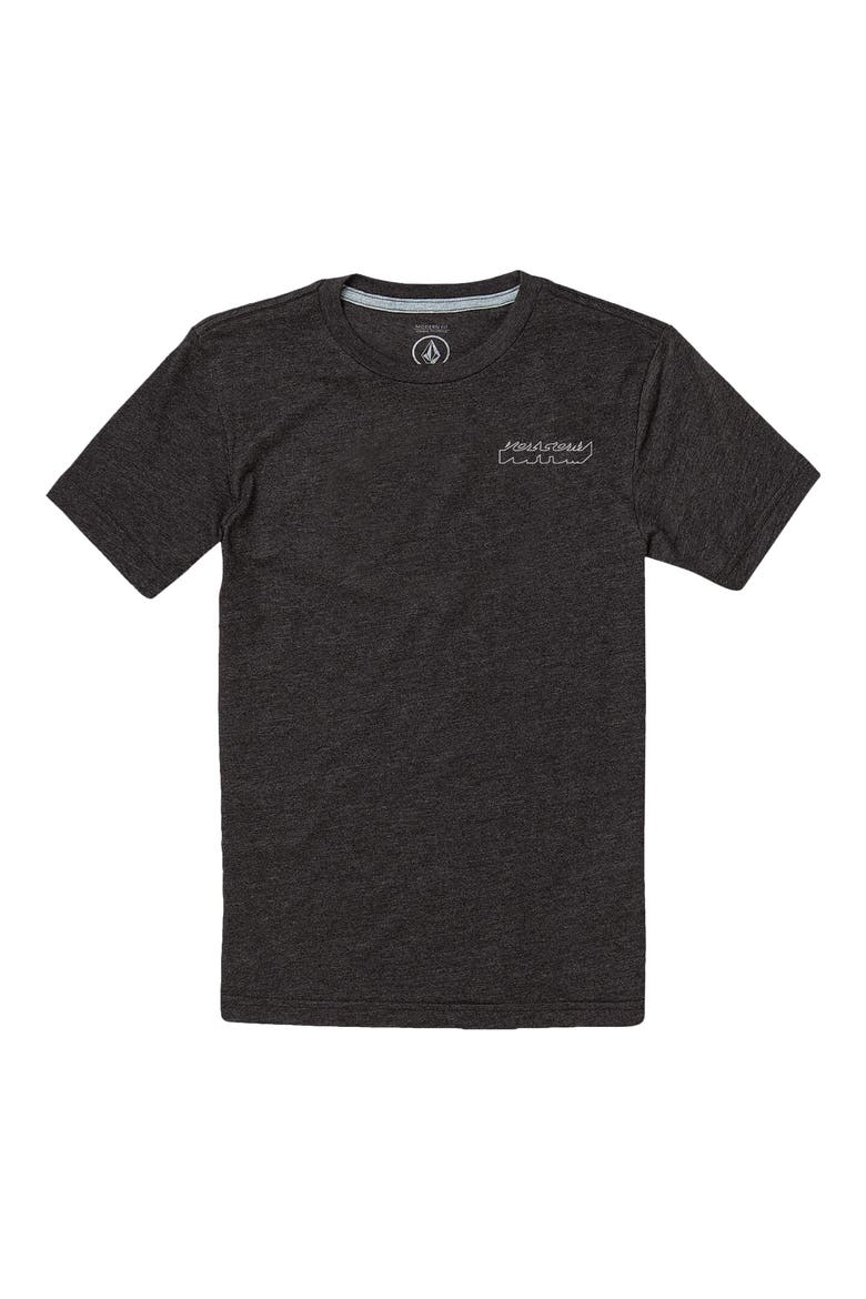 Automate Logo Graphic Tee, Main, color, HEATHER BLACK