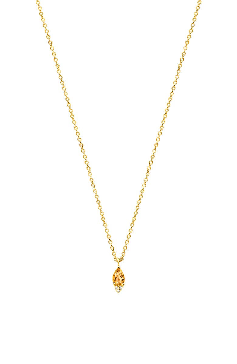 DPT Antwerp Limone Necklace, Main, color, Yellow 18K Gold Plated