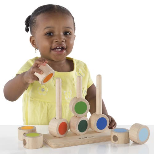 Kaplan Early Learning Company Toddler Circle Tower Stacker In Multi
