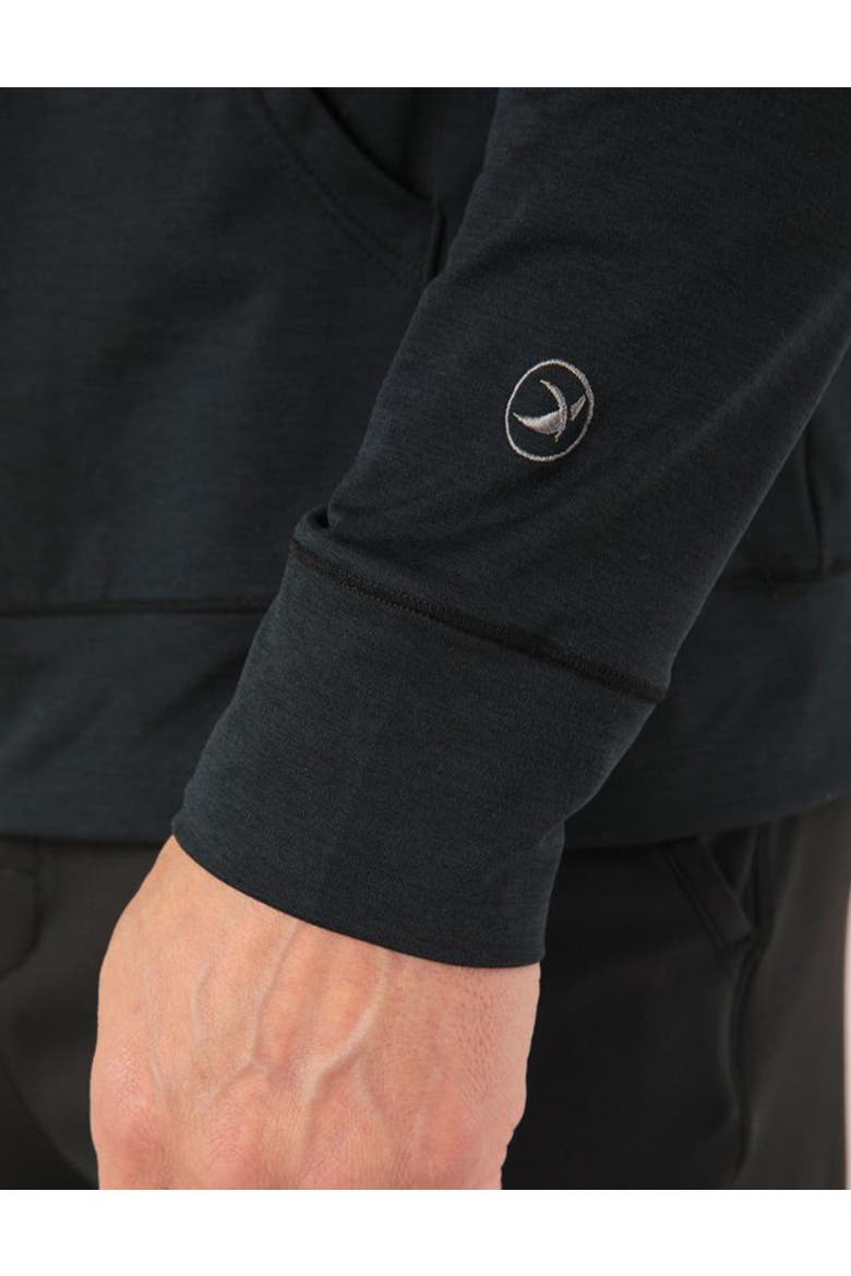 Harrington Full Zip, Alternate, color, Black