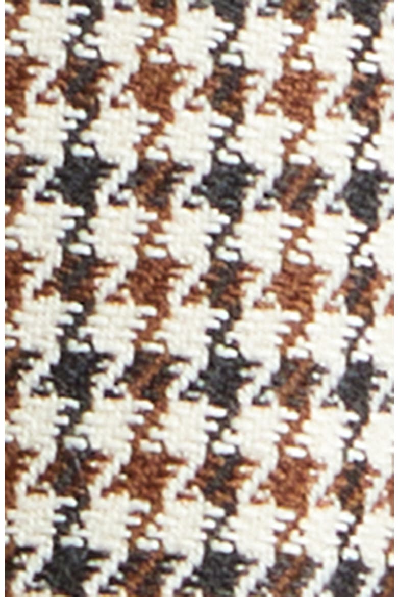 Solene Houndstooth Check Wool Blend Jacket, Alternate, color, NEUTRAL CHECK