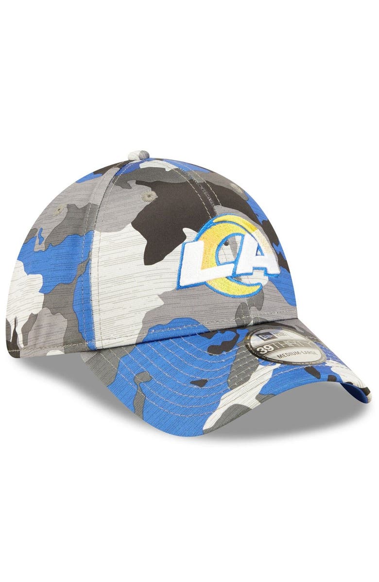 New Era Men's New Era Camo Los Angeles Rams 2022 NFL Training Camp Official 39THIRTY Flex Hat, Alternate, color, 