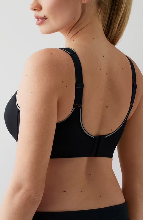 Wacoal Sydney Underwire High Impact Sports Bra In Black