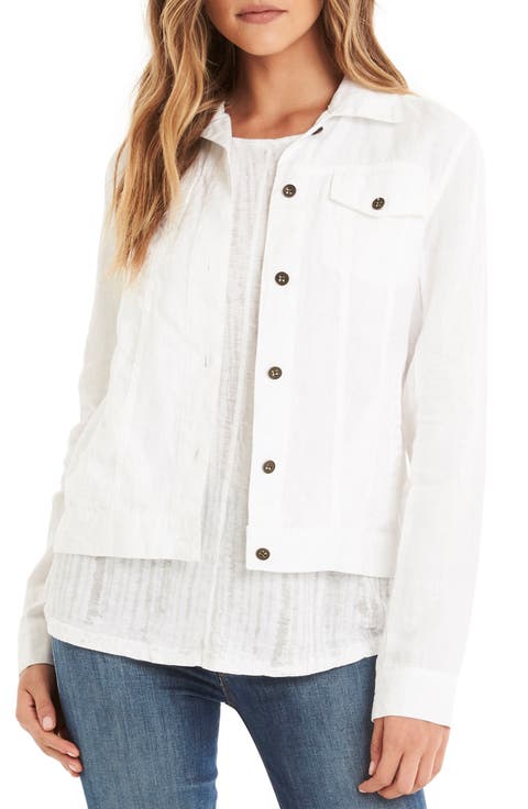 Linen Denim Jacket