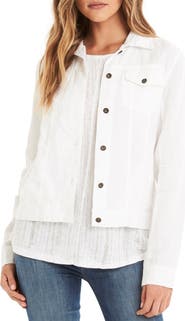 Michael Stars Linen Denim Jacket