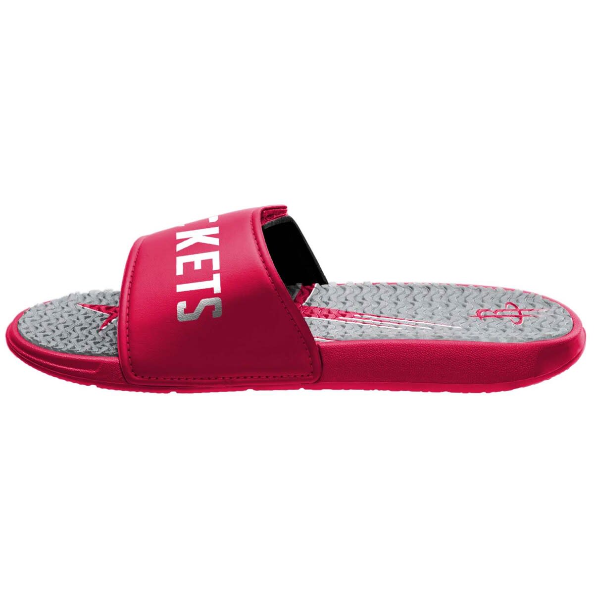 FOCO Men's FOCO Houston Rockets Wordmark Gel Slide Sandals, Alternate, color, 