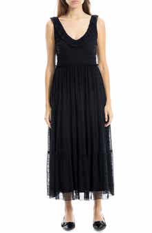 MAX STUDIO Tiered Maxi Dress