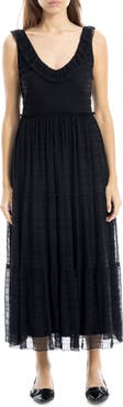 MAX STUDIO Tiered Maxi Dress
