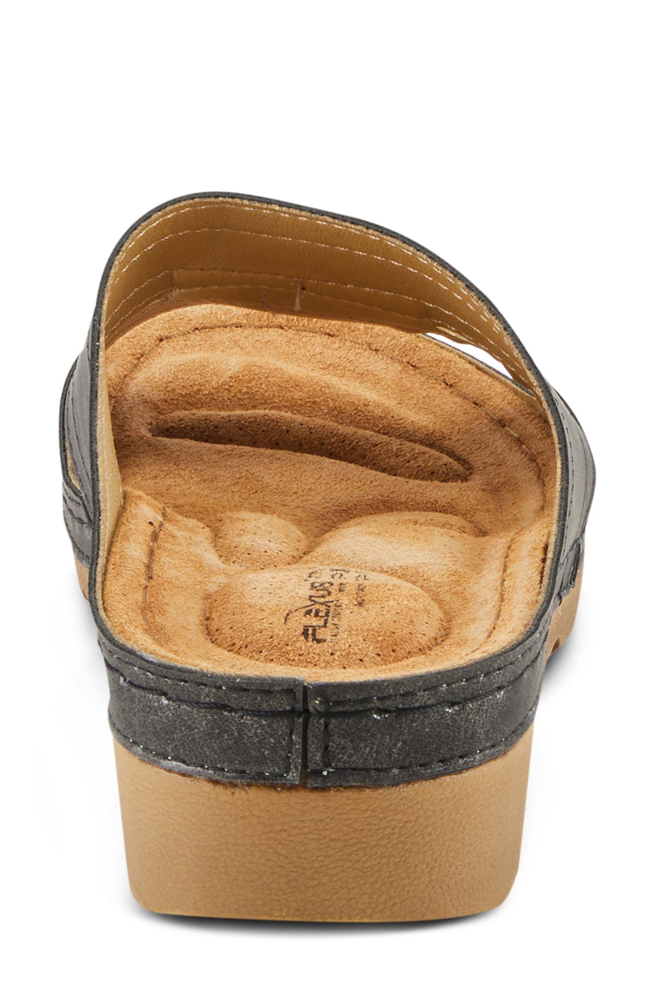 Flexus by Spring Step Afae Platform Wedge Slide Sandal, Alternate, color, 