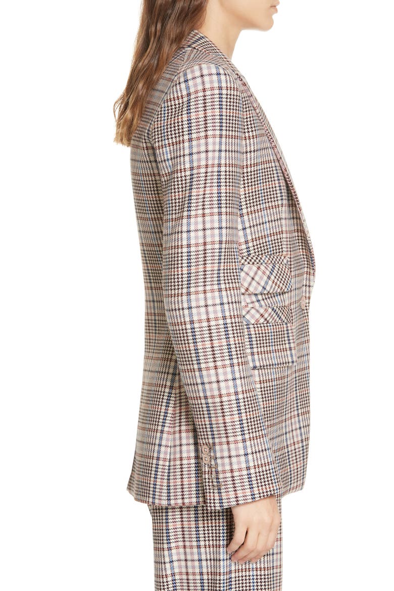 Fuller Houndstooth Dickey Jacket, Alternate, color, CREAM MULTI