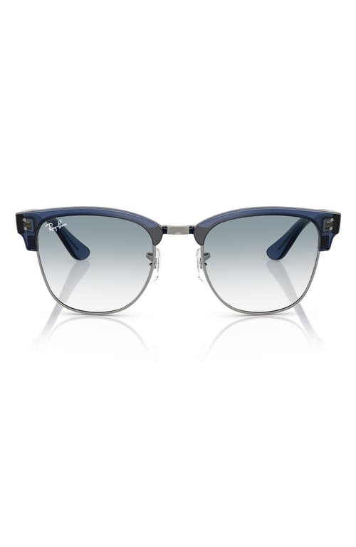Ray Ban Ray-ban 51mm Gradient Square Sunglasses In Blue Grad
