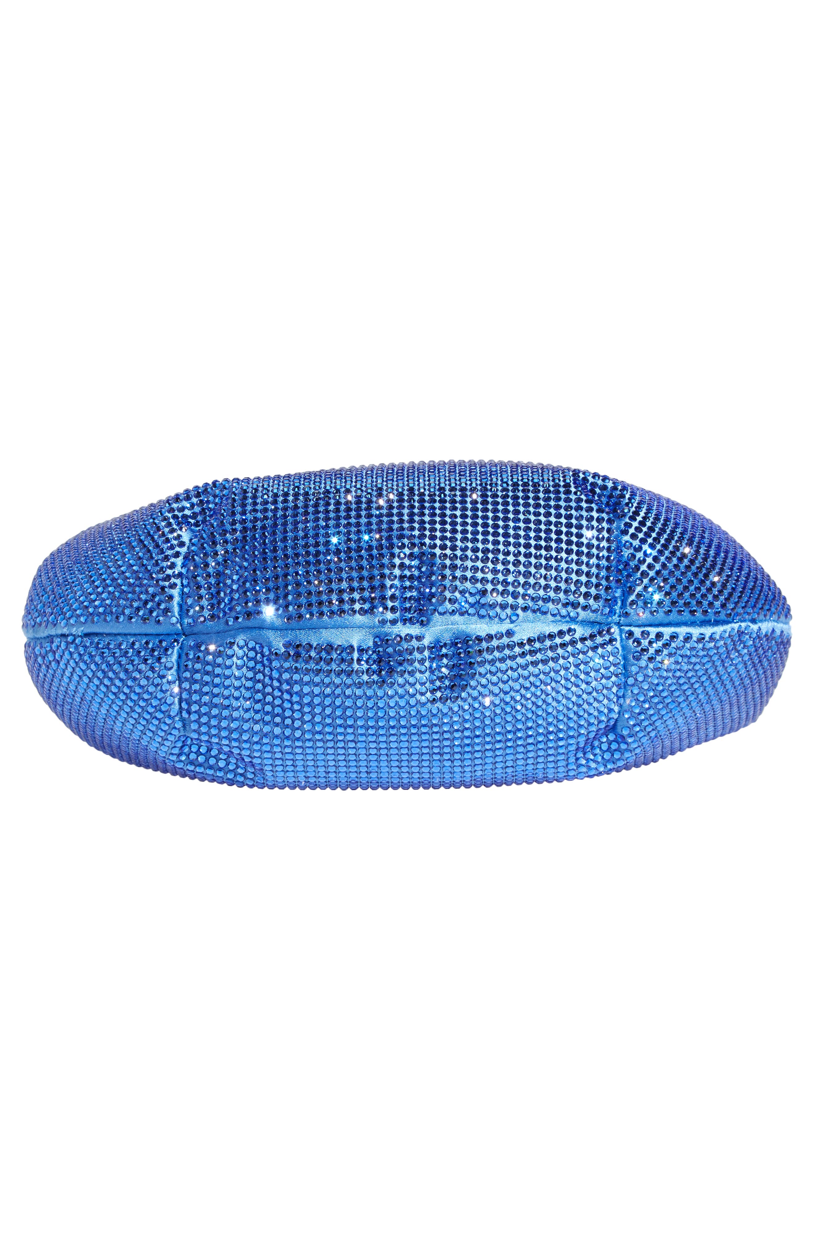 Paper Clip Embellished Hobo Bag, Alternate, color, BLUE