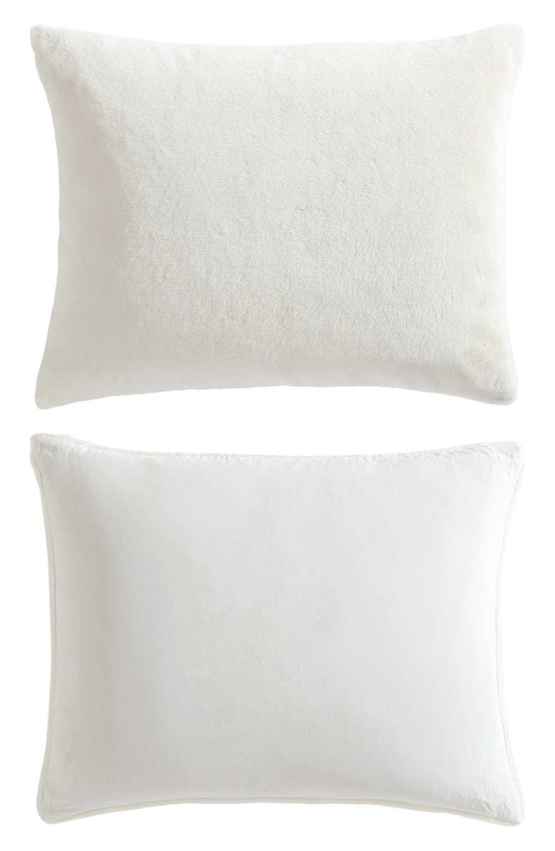 Vera Wang Faux Fur Comforter & Sham Set, Alternate, color, 