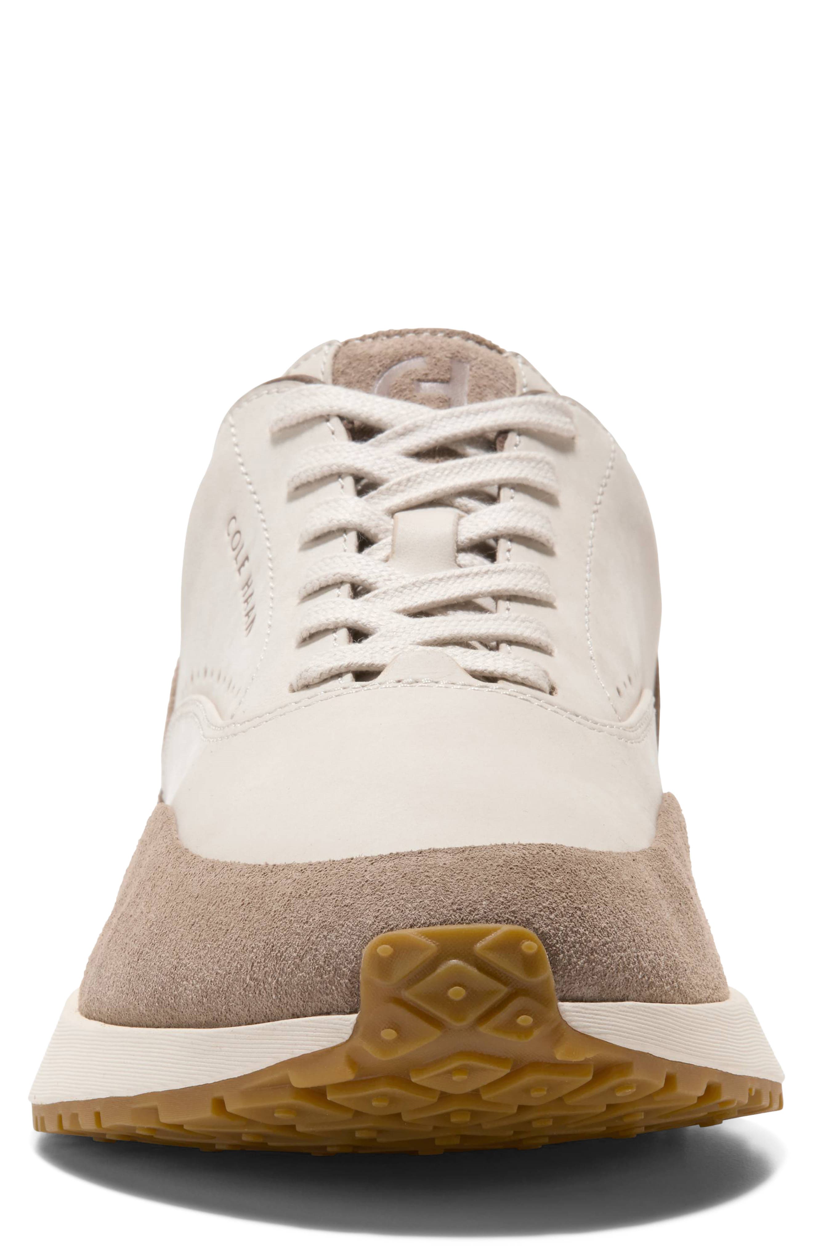 GrandPro Luxe Mile Sneaker, Alternate, color, PUMICE STONE NUBUCK / COFFEE