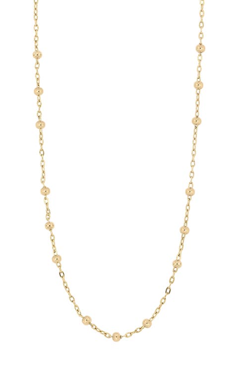 Mykonos 14k Gold Station Necklace (Nordstrom Exclusive)