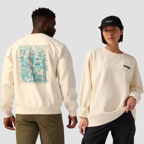 Palo Alto Poster Crew Sweatshirt
