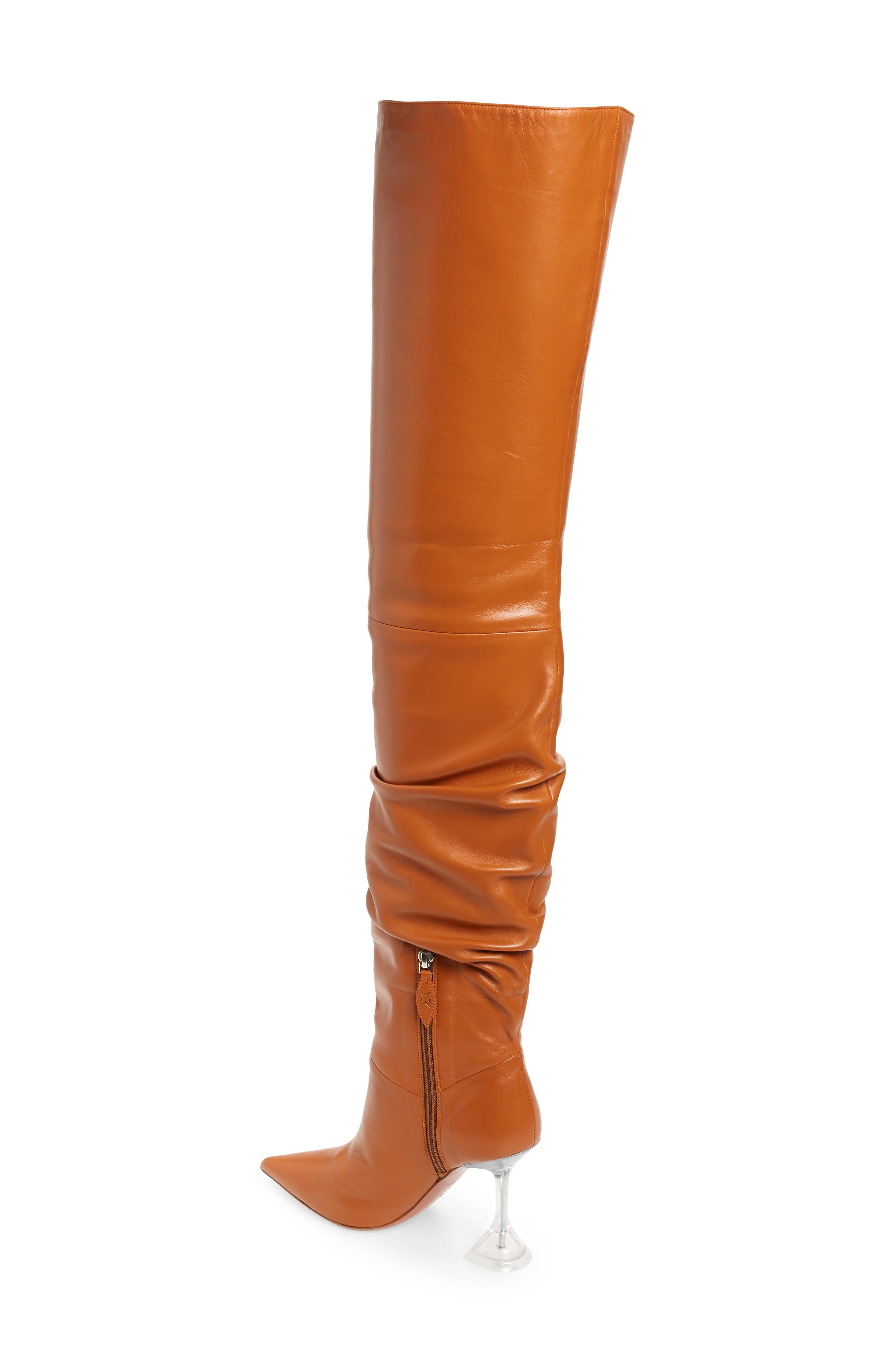 Amina Muaddi Olivia Over the Knee Boot, Alternate, color, 