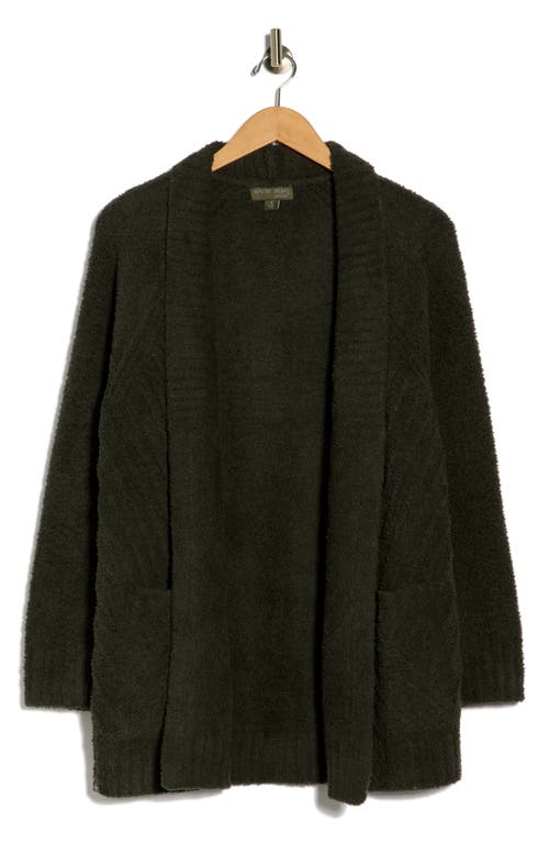 Barefoot Dreams ® Cozychic™ Directional Ribbed Cardigan In Black
