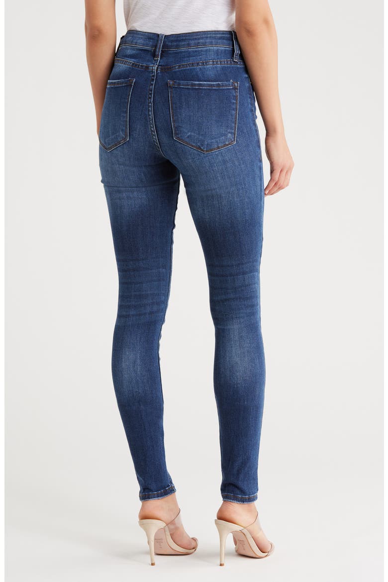 Ellie High Waist Ankle Skinny Jeans, Alternate, color, COPELAND