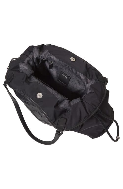 Shop Oryany Ramsey Nylon Shopper Bag In Black
