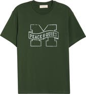 Museum of Peace & Quiet Banner Logo Cotton T-Shirt