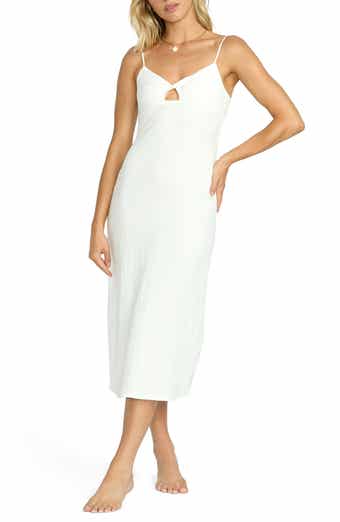 Billabong Crystal Clear Stretch Cotton Midi Sundress