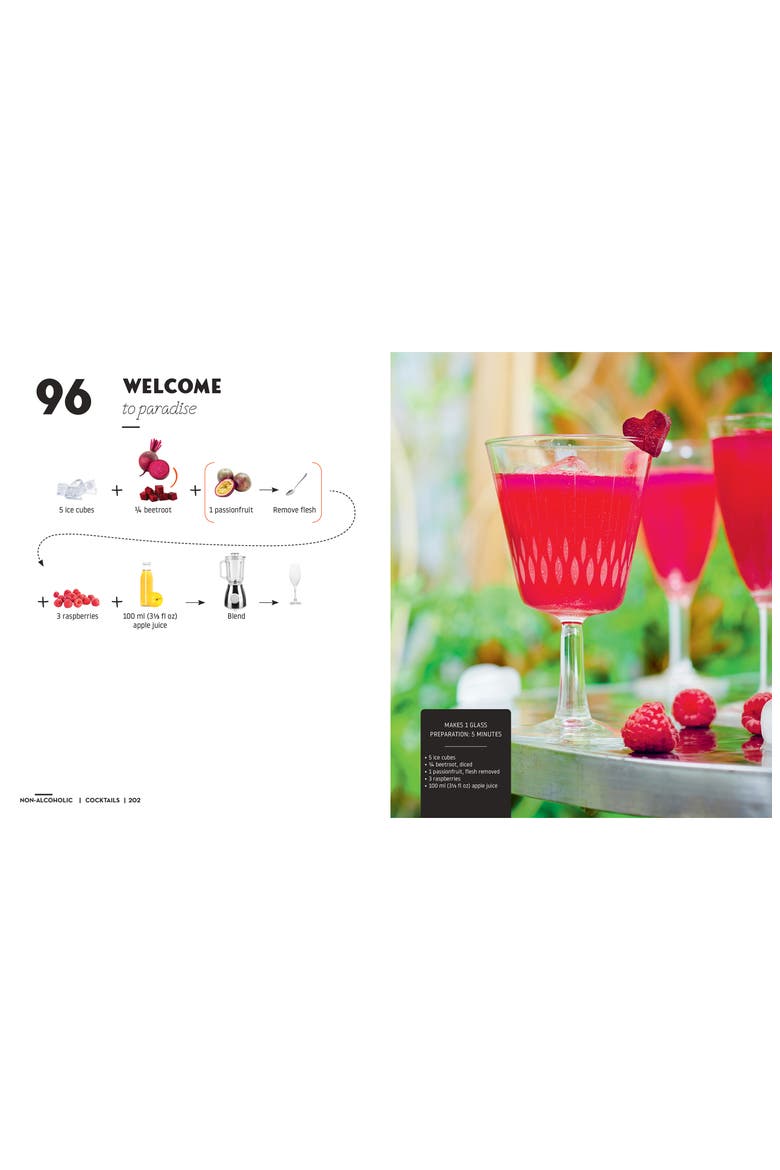 'Cocktails & Canapés' Book, Alternate, color, BLACK